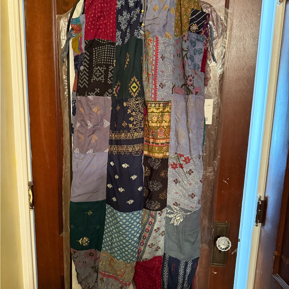 Advance Apparels Multicolor Patchwork Joggers - image 1